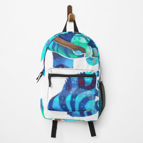 Item preview, Blue Aqua Chameleon designed and sold by Ink Bloom Studio ⭐⭐⭐⭐⭐.