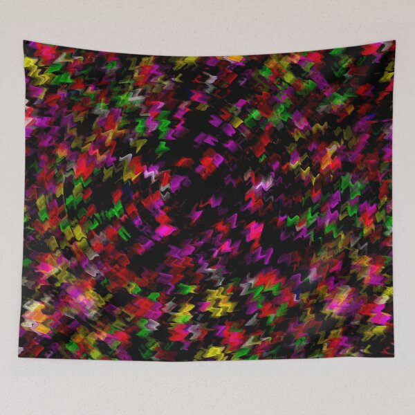 Item preview, Swirls of Wiggly Colours designed and sold by Geoff Treagus.