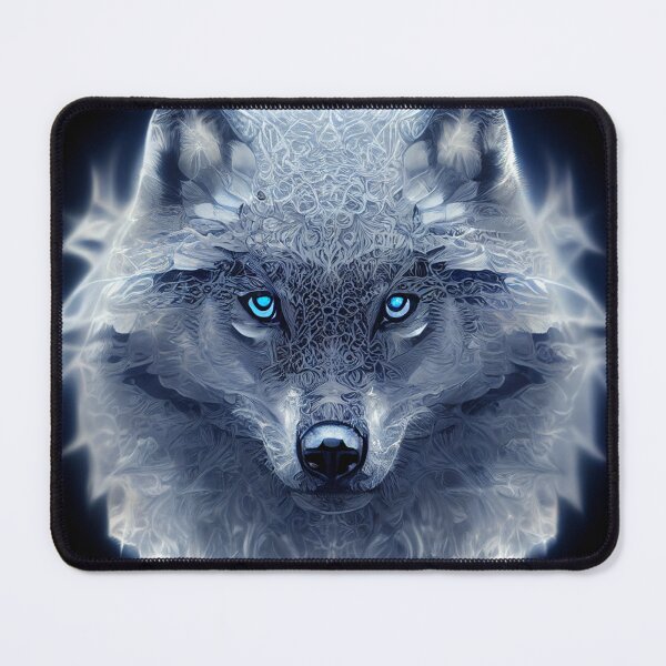 Item preview, Blue Cosmic Wolf designed and sold by KasparBakken.