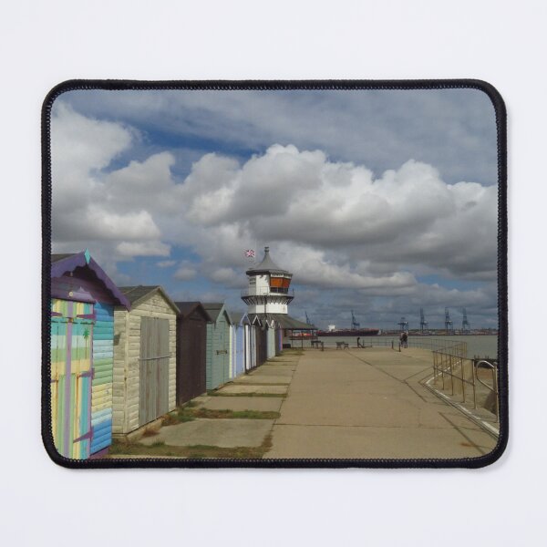 Item preview, Low Lighthouse and Beach Huts, Harwich designed and sold by wiggyofipswich.