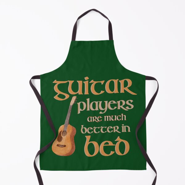 Item preview, Guitar Players are Better in Bed, Funny Guitar Player Shirts designed and sold by Urban-Celt.