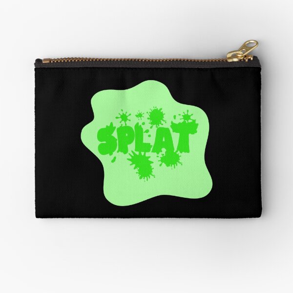 Splat Zipper Pouch