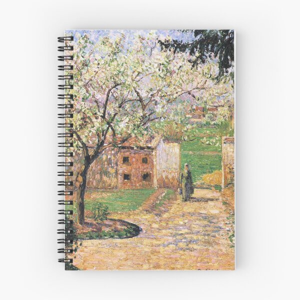Item preview, Flowering Plum Tree, Eragny Camille Pissarro designed and sold by OldTimeArt.