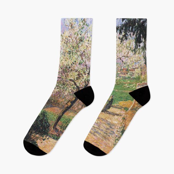 Item preview, Flowering Plum Tree, Eragny Camille Pissarro designed and sold by OldTimeArt.