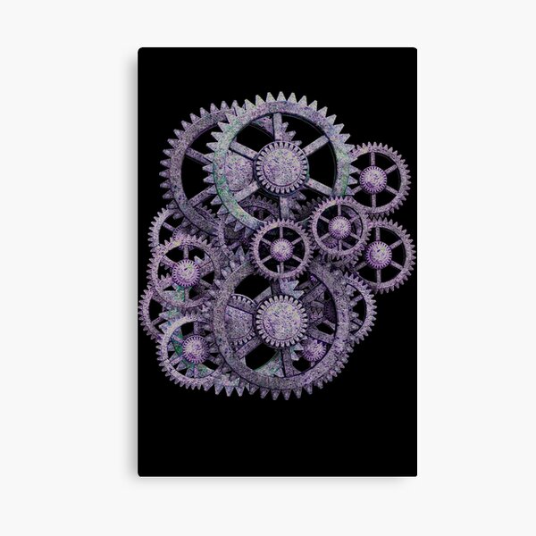 Aperçu de l'œuvre  Engrenages Steampunk créée et vendue par Gothic Fantasy.