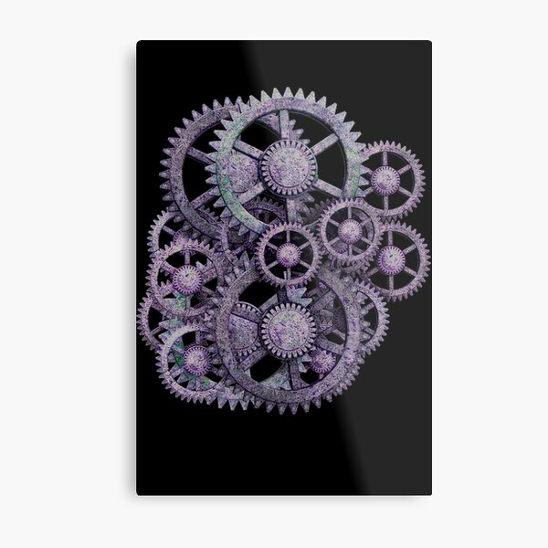 Aperçu de l'œuvre  Engrenages Steampunk créée et vendue par Gothic Fantasy.