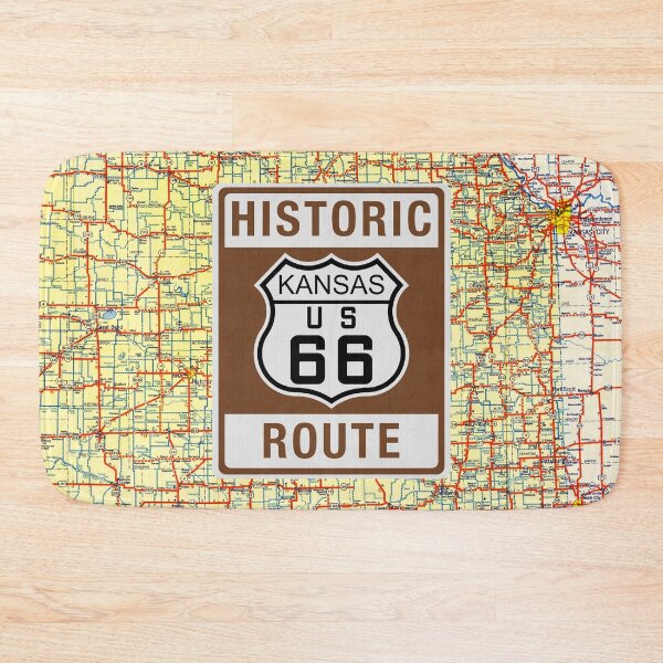 Item preview, Historic Route 66 Kansas designed and sold by Enzwell.