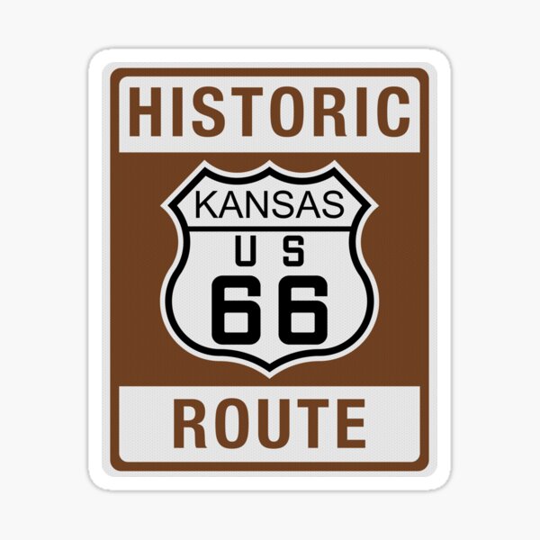 Item preview, Historic Route 66 Kansas designed and sold by Enzwell.