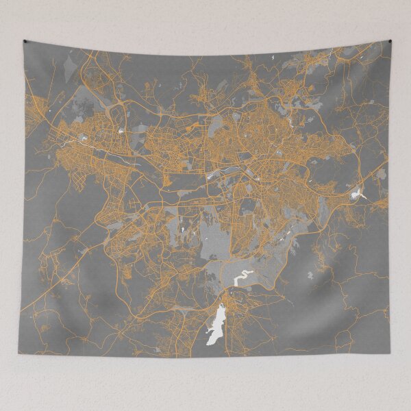 Item preview, Ankara City Map of Turkey - Bauhaus designed and sold by deMAP.