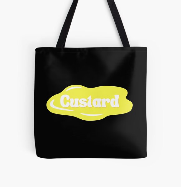 Custard Puddle All Over Print Tote Bag