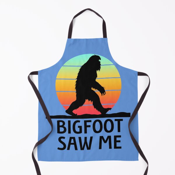 Item preview, Bigfoot Saw Me - gradient sunset tee shirts stickers pillows and more designed and sold by FlippinTurtles.
