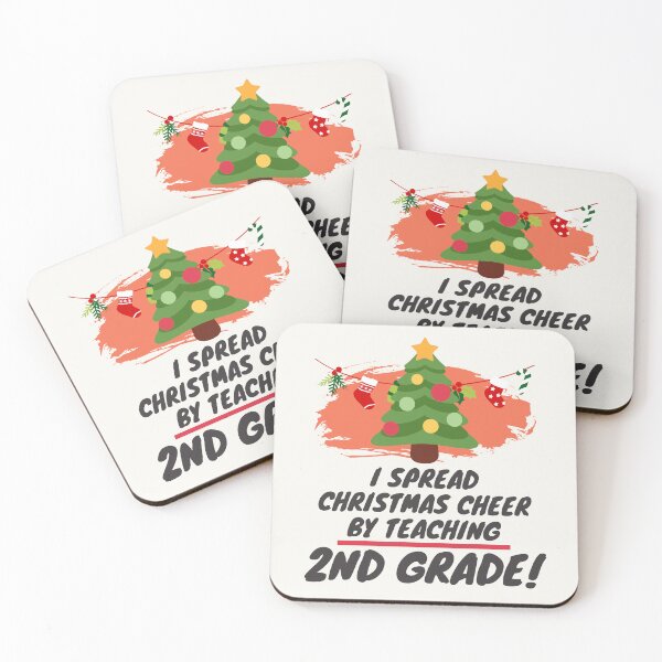 Item preview, Christmas 2nd Grade Teacher Design designed and sold by myspookycuties.
