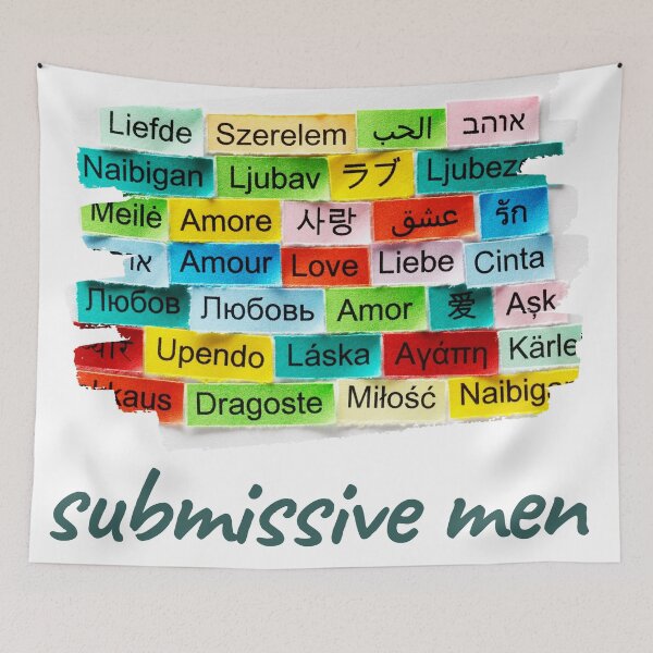 Item preview, i love submissive men designed and sold by MokonoKokoro.