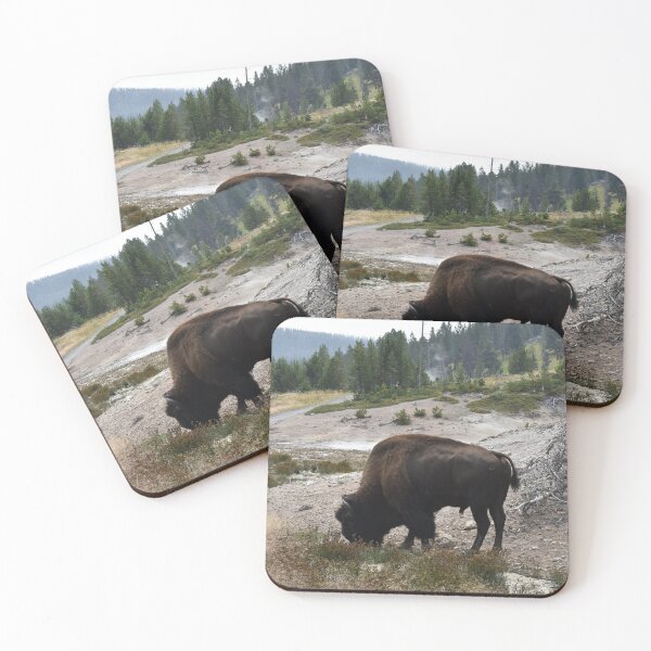 Item preview, Bison at Yellowstone National Park designed and sold by emmakolsch.