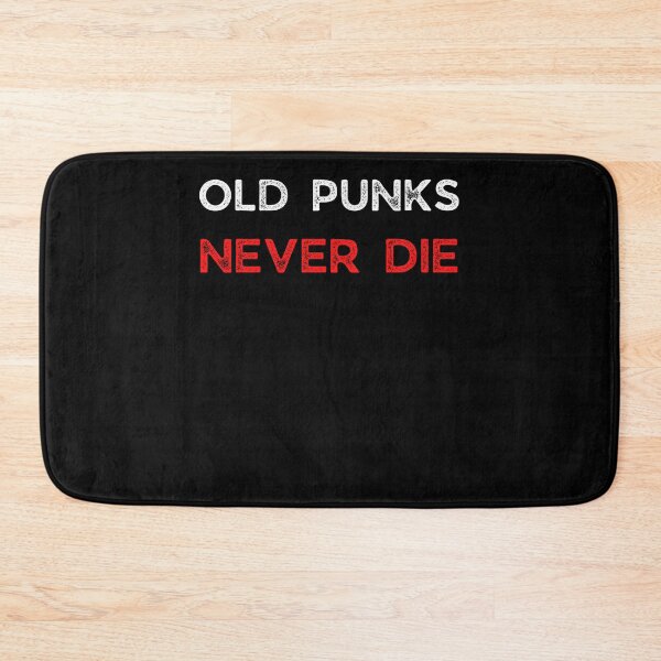 Item preview, Old Punks Never Die Sticker designed and sold by ebenezercim2.