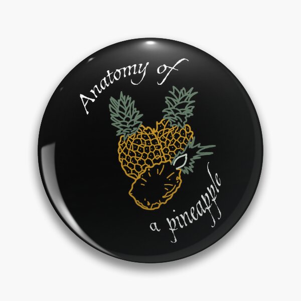 Artikelvorschau, Anatomie einer Ananas | Aufkleber entworfen und verkauft von eleanor27.