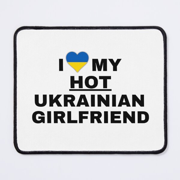 Item preview, I Love My Hot Ukrainian Girlfriend T Shirt designed and sold by Suzy Perez Art.
