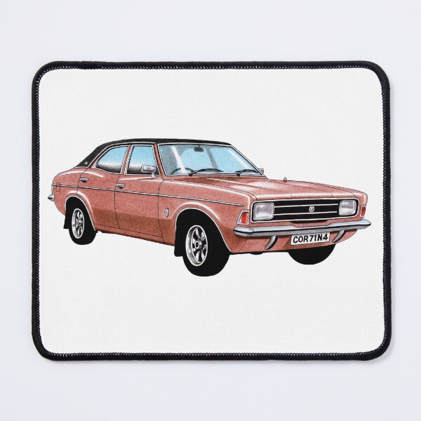 Item preview, Ford Cortina Mk3 in brown with vinyl roof designed and sold by Retroblast.