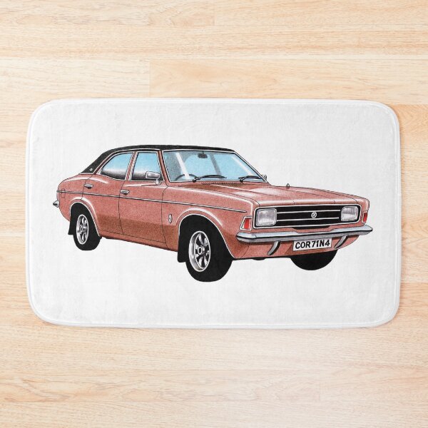 Item preview, Ford Cortina Mk3 in brown with vinyl roof designed and sold by Retroblast.