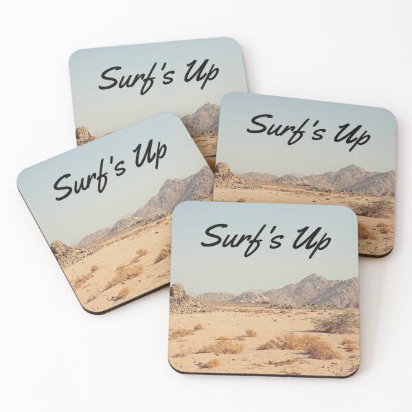 Item preview, Surf's Up in the post apocalyptic desert beach designed and sold by Timhoganmusic.