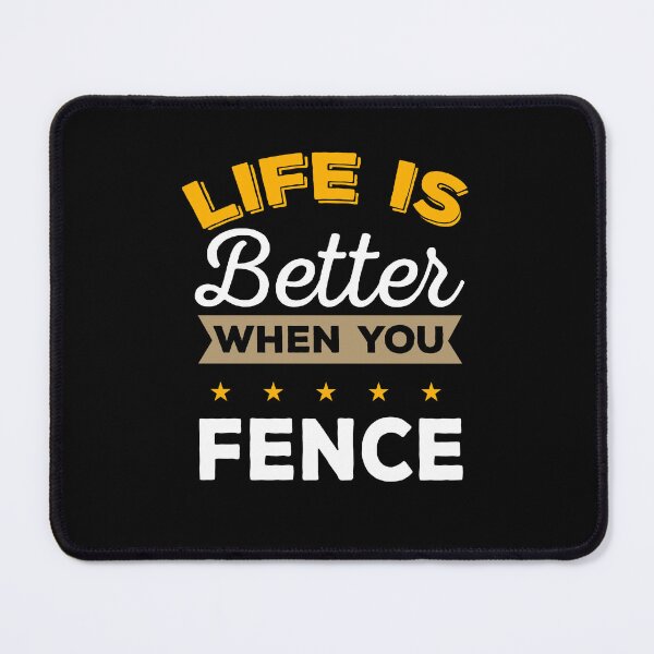 Item preview, Life Is Better when you fence designed and sold by 1681830934131.