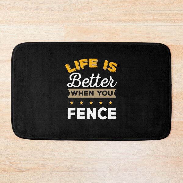 Item preview, Life Is Better when you fence designed and sold by 1681830934131.