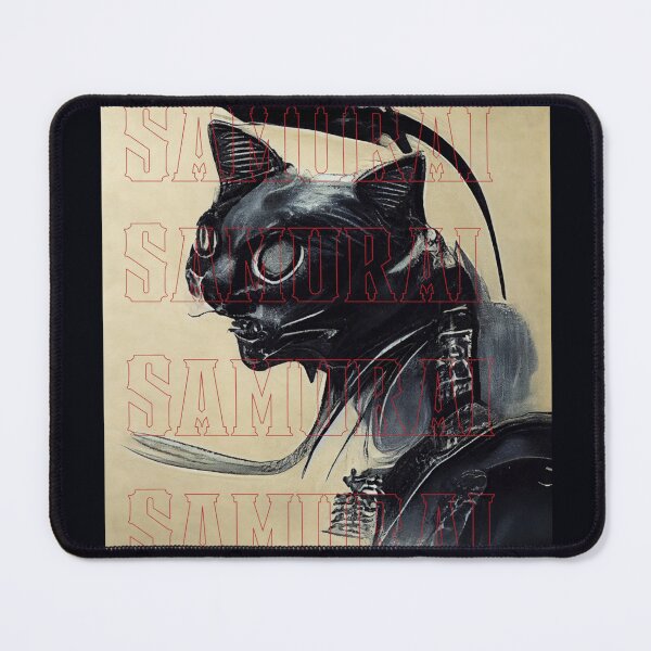 Item preview, Feline Way of the Cat Samurai designed and sold by werewolftogo.