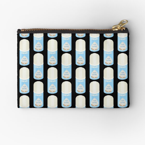 Superb Sploshing Pie Cream Zipper Pouch
