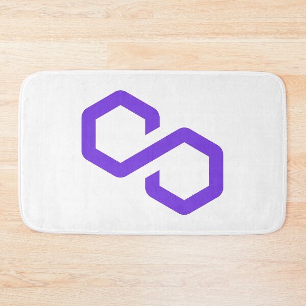 Item preview, Polygon MATIC Crypto Altcoin - Clean Purple Outline Logo Variant #2 designed and sold by CryptoMoods.