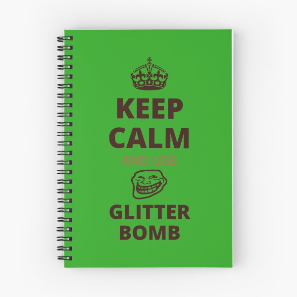 Item preview, Keep Calm And Use Glitter Bomb designed and sold by MandMVintagez.