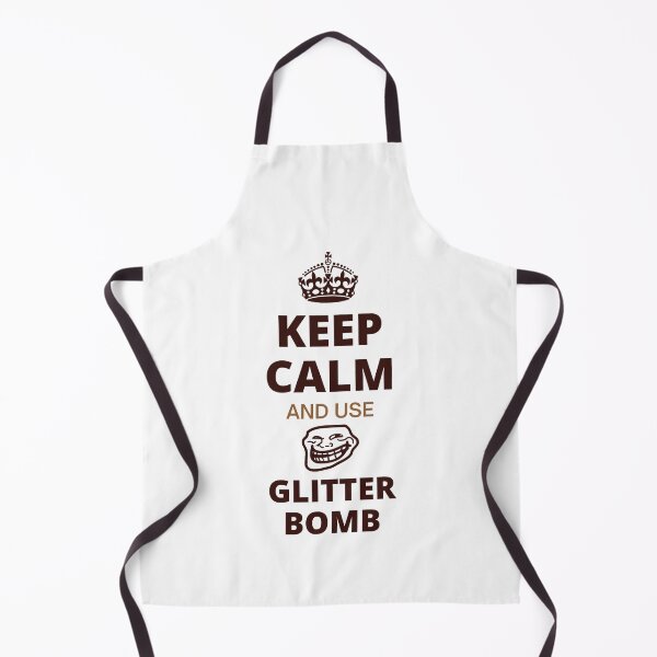 Item preview, Keep Calm And Use Glitter Bomb designed and sold by MandMVintagez.