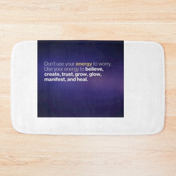 Item preview, Dont use your energy to worry designed and sold by MaxManN1.