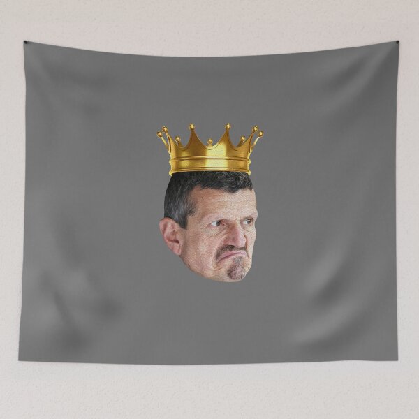 Item preview, King Guenther Steiner - Oil Paint - Formula 1 designed and sold by Harley-Jay.