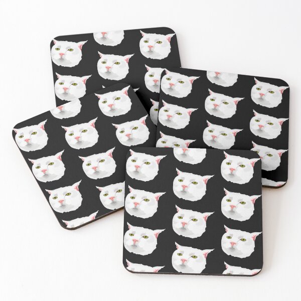 Item preview, Serious Cat Meme, Cursed Cat Images designed and sold by printify.