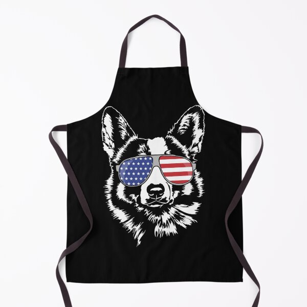 Item preview, Welsh Corgi American Flag Sunglasses Patriotic Dog designed and sold by dogarts.