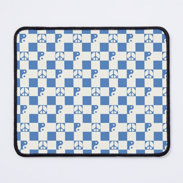 Item preview, Peace and Yin Yang Checkerboard Pattern by tartagain designed and sold by tartagain.