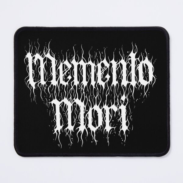 Item preview, Memento Mori -white on black designed and sold by B-d-t.