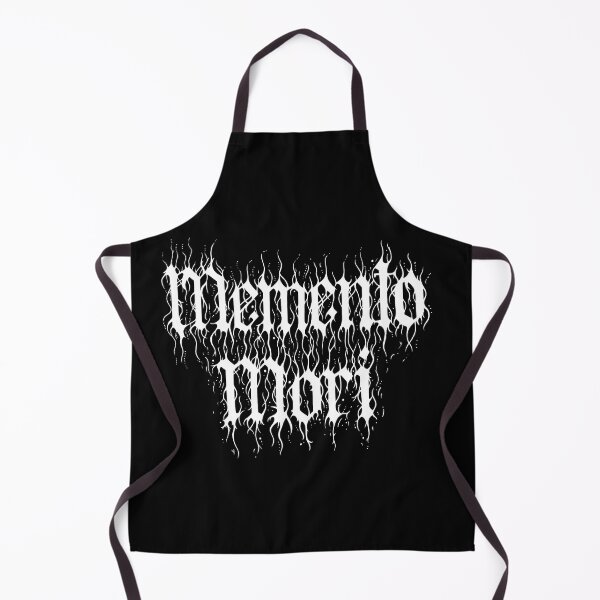 Item preview, Memento Mori -white on black designed and sold by B-d-t.