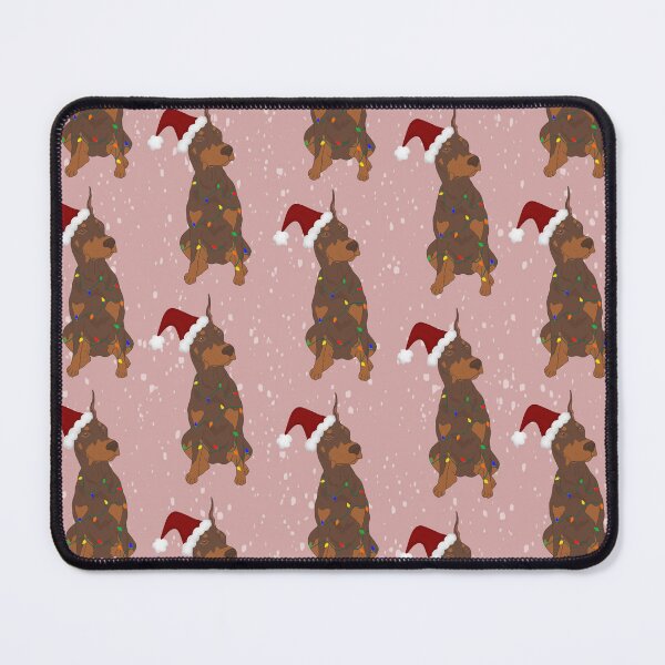 Item preview, Christmas Red Doberman Pinscher designed and sold by KantstandyaC.