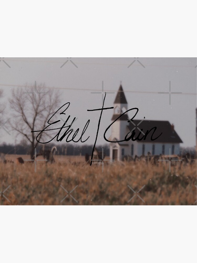 Thumbnail 3 of 3, Sticker, Ethel Cain aesthetic - Preacher's daughter Inbred Golden Age designed and sold by idrialcest.