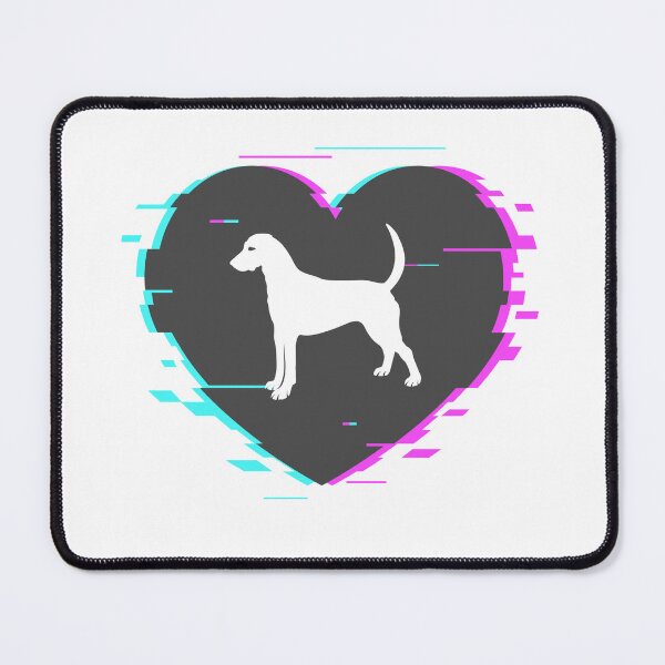Item preview, English Foxhound In The Heart With A Retro Look designed and sold by 1681830934131.