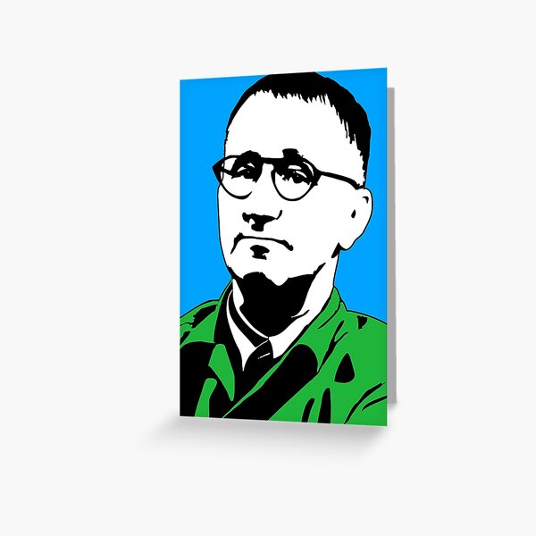 Tarjetas de felicitación «Bertolt Brecht» de truthtopower | Redbubble