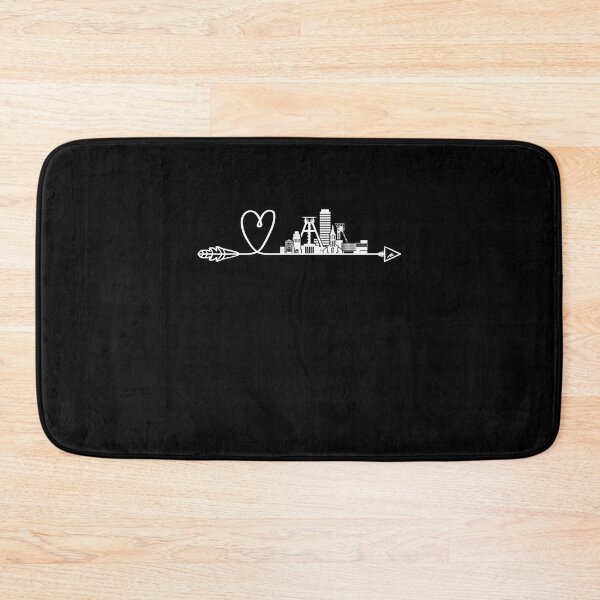 Item preview, Bochum Skyline With Arrow And Heart designed and sold by 1681830934131.