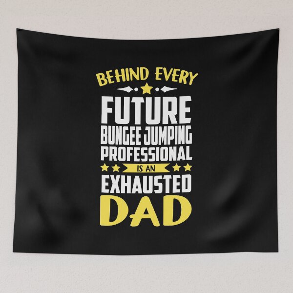 Item preview, Professional Bungee Jumper - Exhausted Dad - Funny designed and sold by 1681830934131.