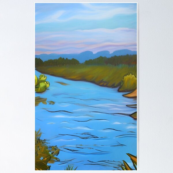 Item preview, Blue river  designed and sold by OverAltruist.