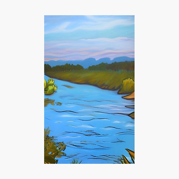 Item preview, Blue river  designed and sold by OverAltruist.