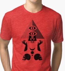 Eptic Black & White Tri-blend T-Shirt