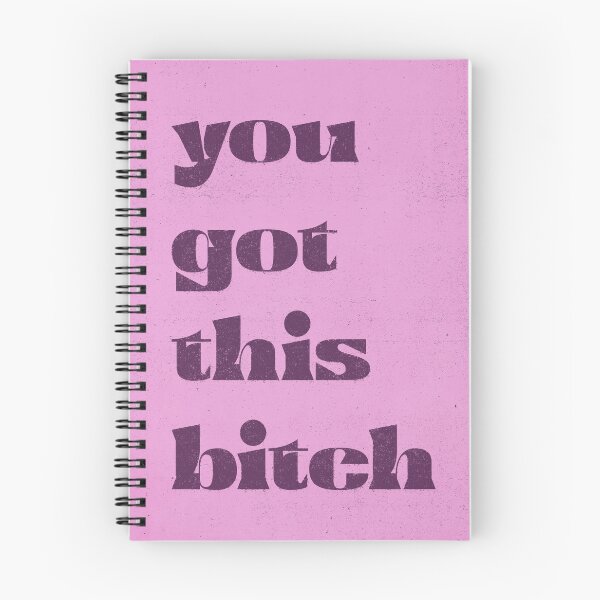 Item preview, 'you got this bitch' Vintage Typography Style Quote designed and sold by knightsydesign.