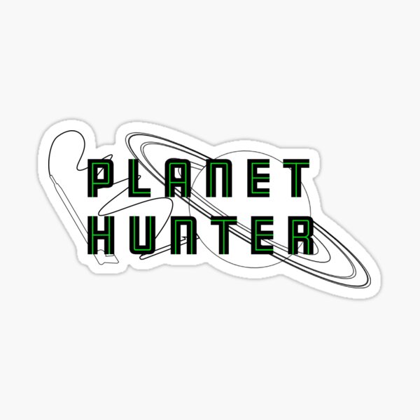 Vista previa del artículo con la obra «Planet Hunter», diseñado y vendido por SilverSeven.