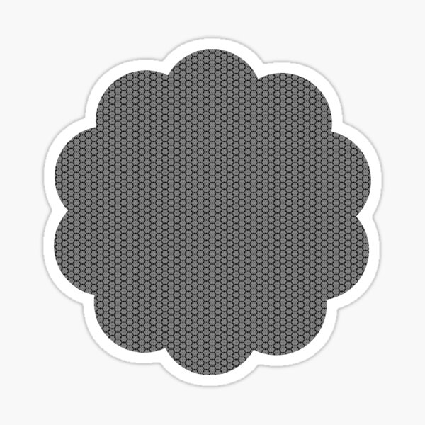 Motif noir et gris Sticker